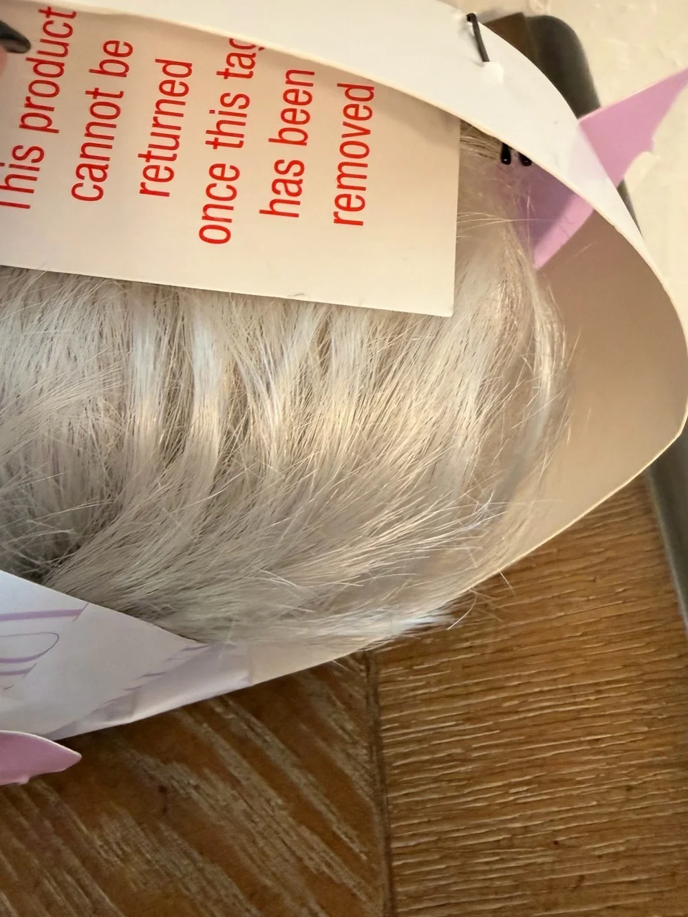 Paula Young Short Layered Women's Wig in Silver Gray Elizabeth